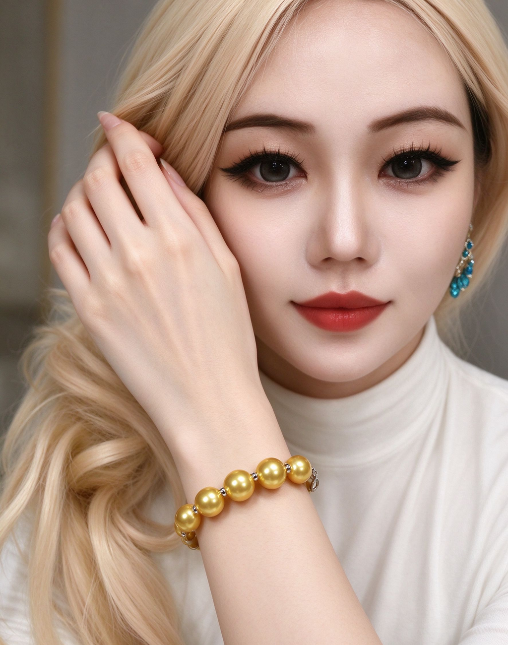 Round Freshwater Pearl Bracelet