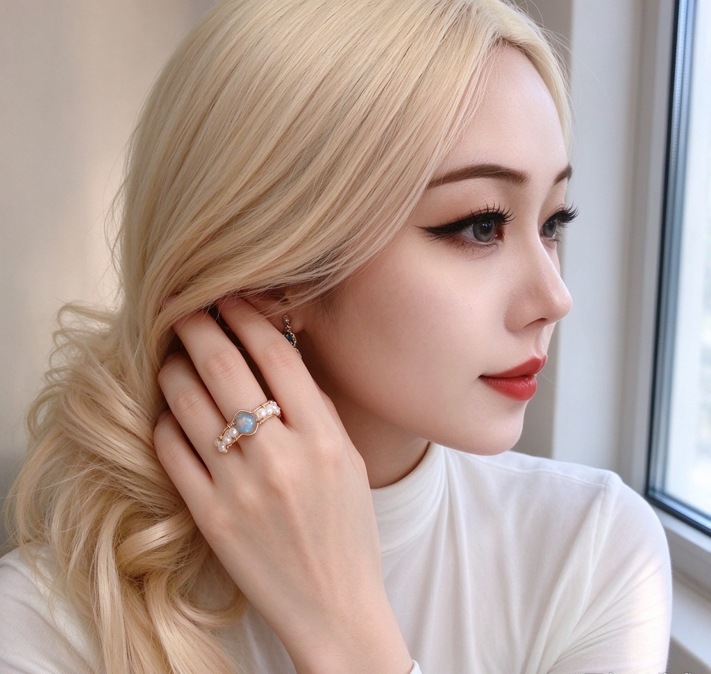 Moonlight Gemstone Ring