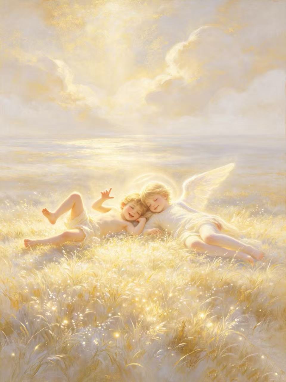 Heavenly Companions — Original Fine Art Print