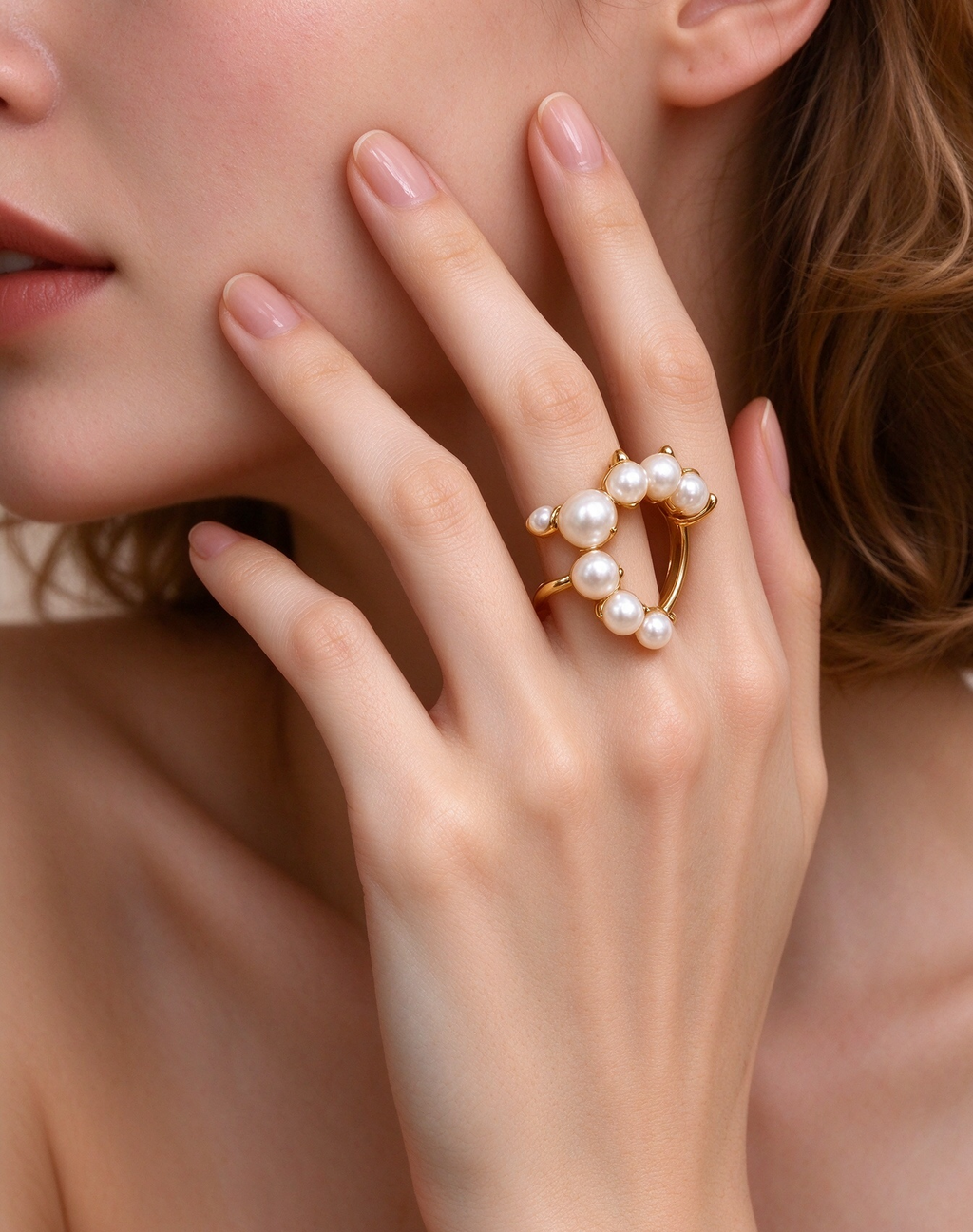 Moonlight Gemstone Ring