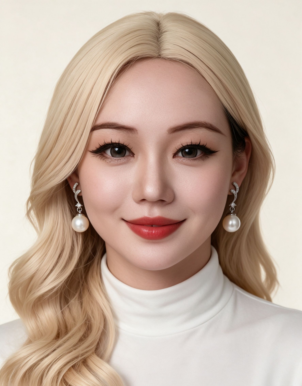 925 Silver Leaf-Inspired Pearl Drop Earrings