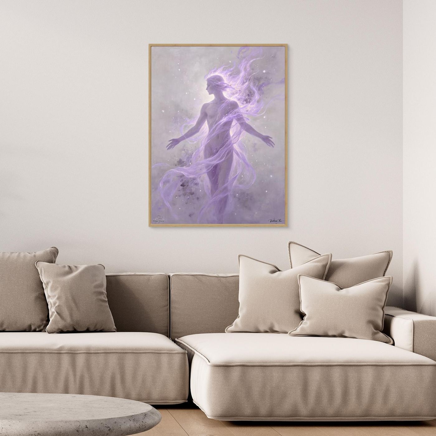 Purple Fire Light Bath