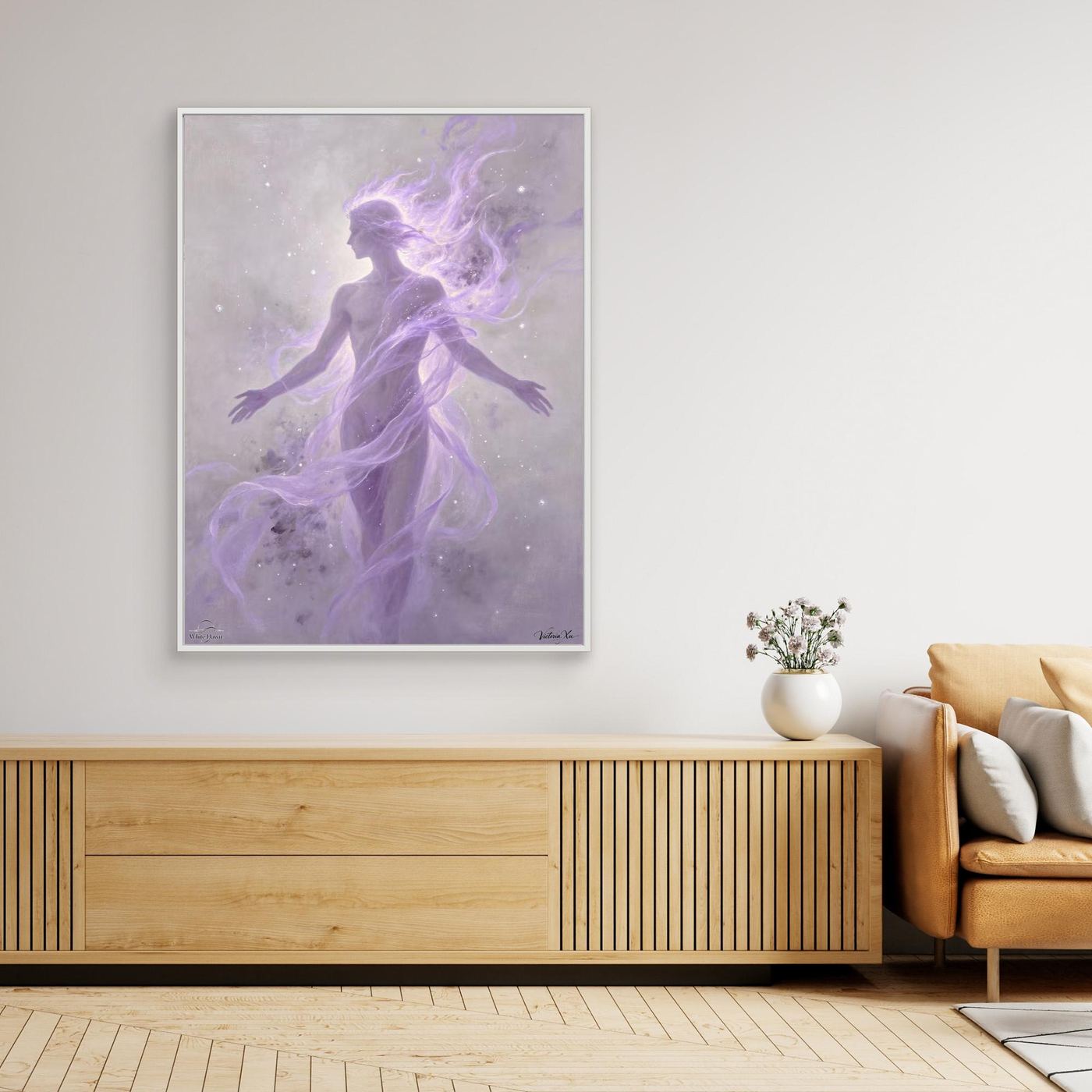 Purple Fire Light Bath