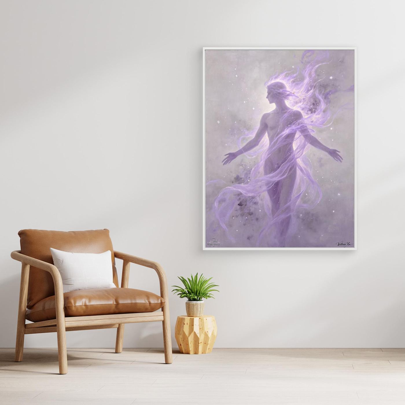 Purple Fire Light Bath