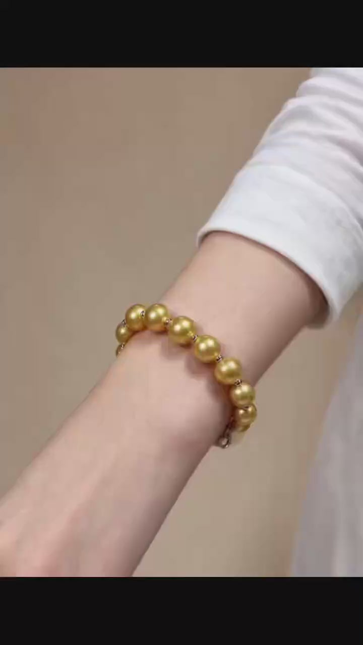 Round Freshwater Pearl Bracelet